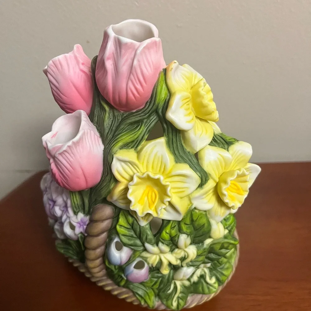 Floral Bouquet Tealight holder